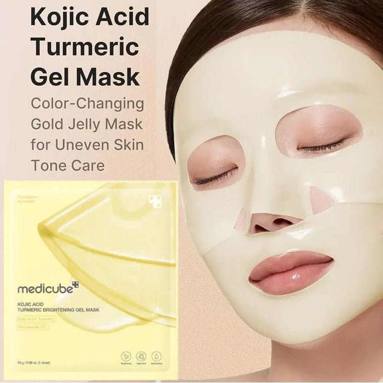 PDRN Pink Collagen & Kojic Acid Turmeric Brightening Gel Mask