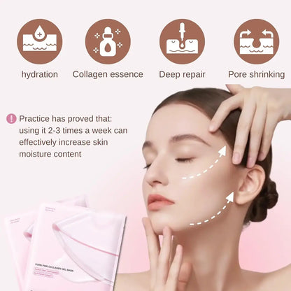 PDRN Pink Collagen & Kojic Acid Turmeric Brightening Gel Mask